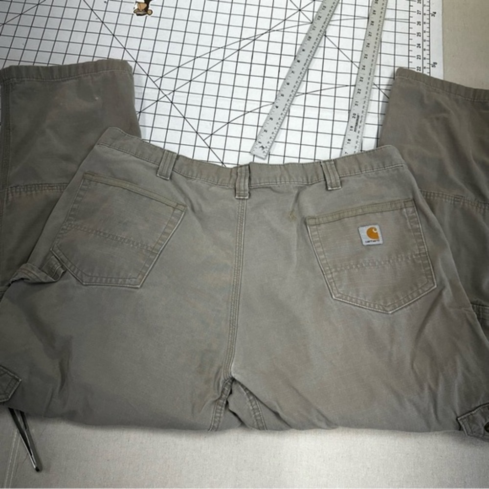 Carhartt relaxed fit sz 42 x 30 carpenter pants A8 - Picture 3 of 7
